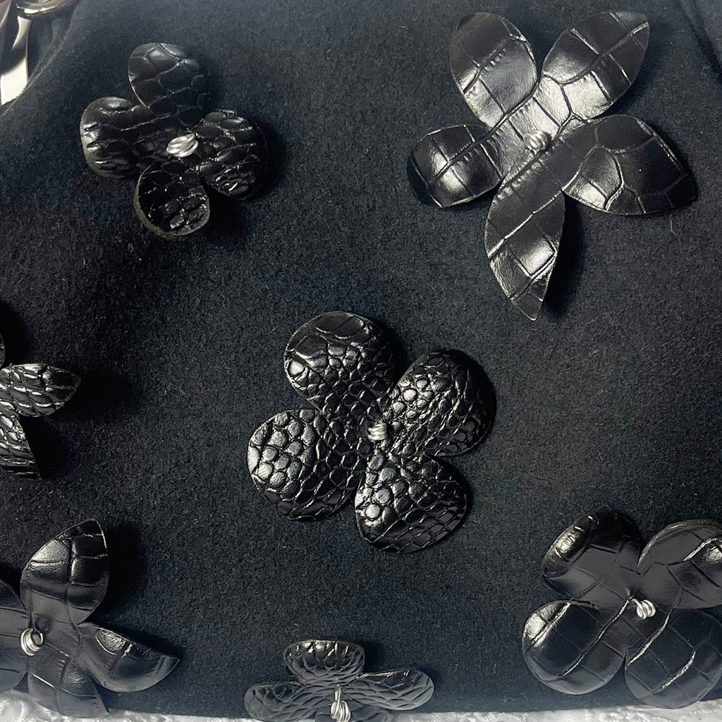 bolso hombro mujer Black Florota