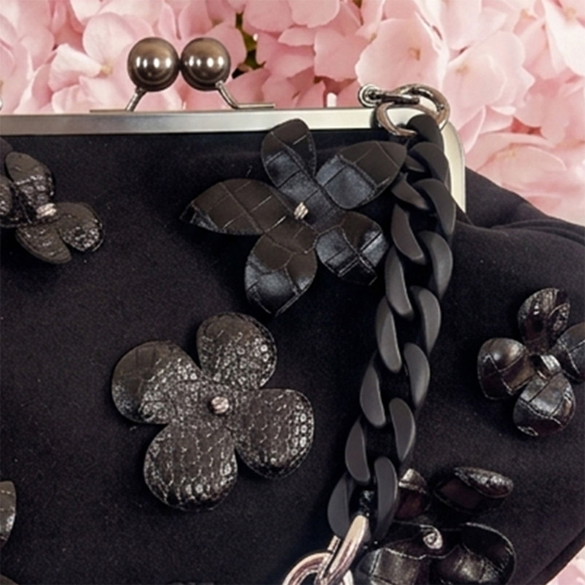 bolso hombro mujer Black Florota