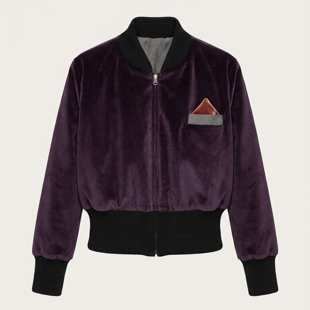 chamarra mujer casual bomber reversible Paulie