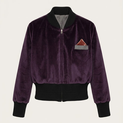 chamarra mujer casual bomber reversible Paulie