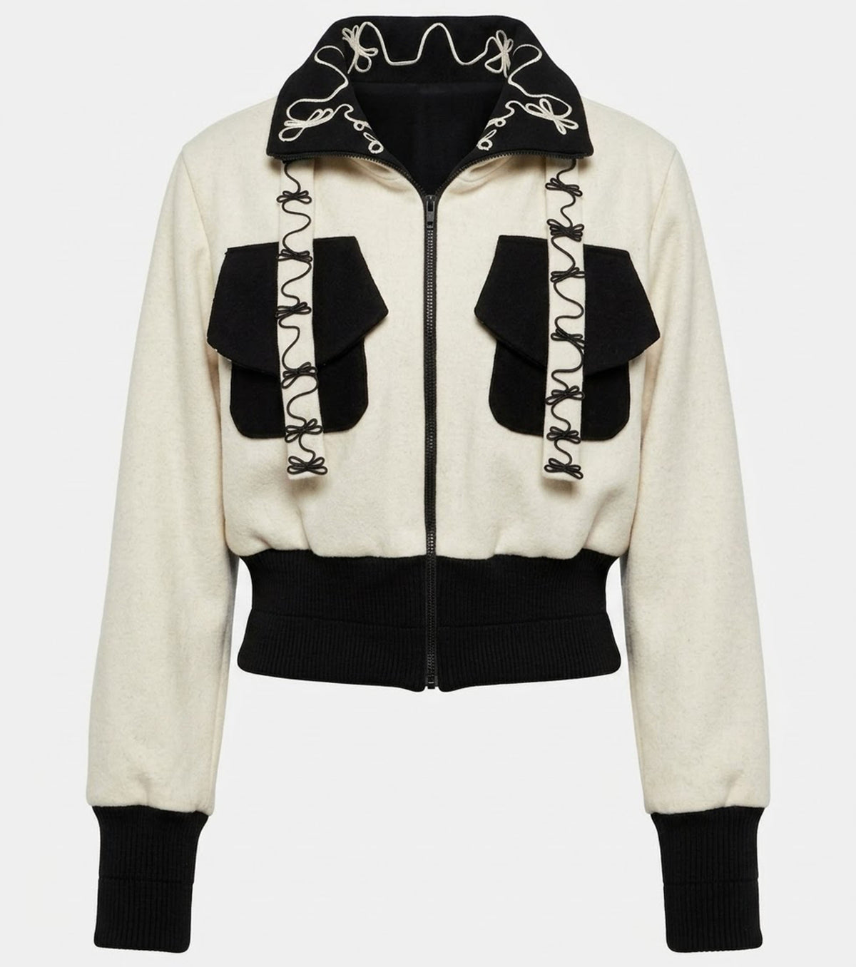 chamarra mujer bomber oversize modelo rocky