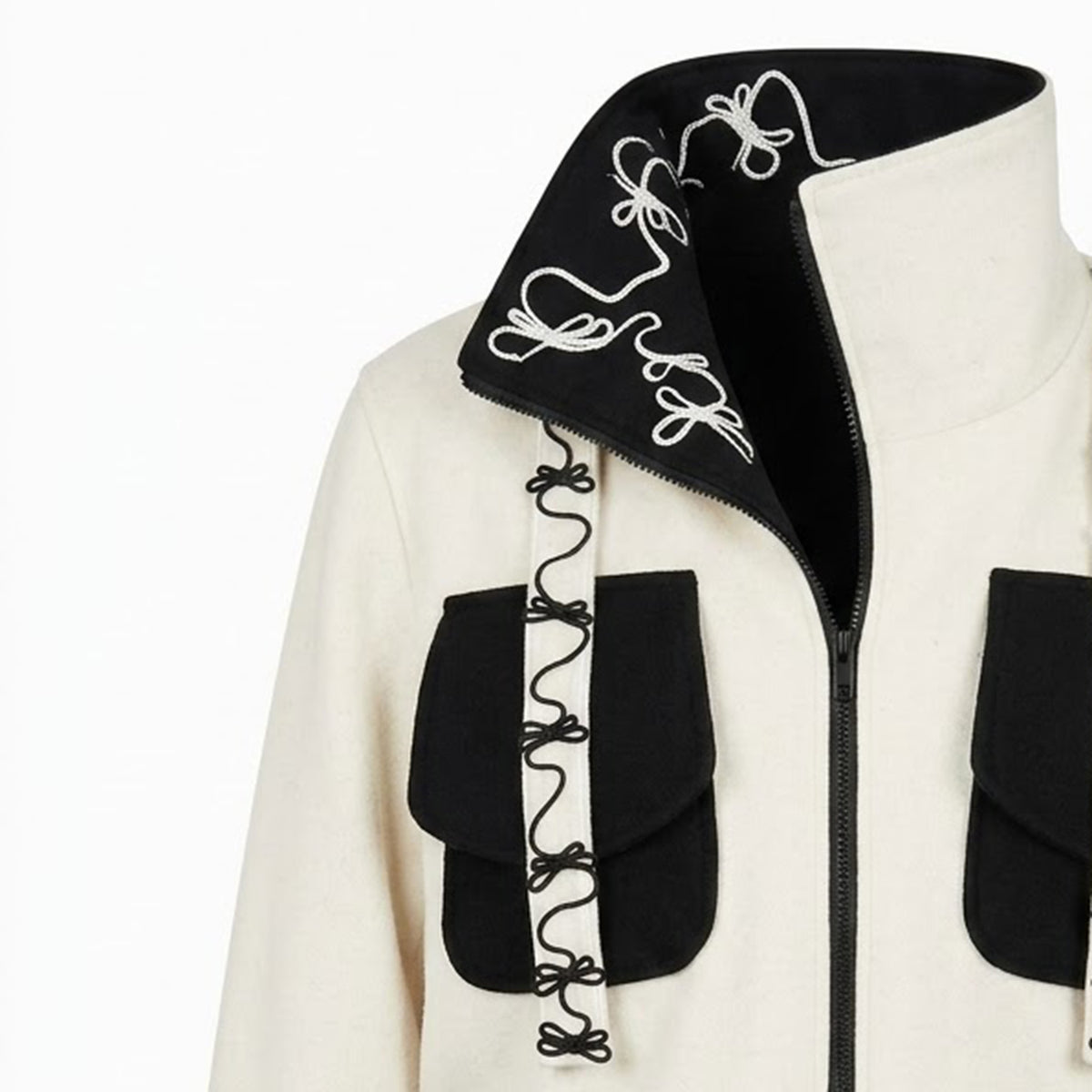 chamarra mujer bomber oversize modelo rocky
