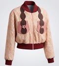 chamarra mujer casual bomber reversible Apollo