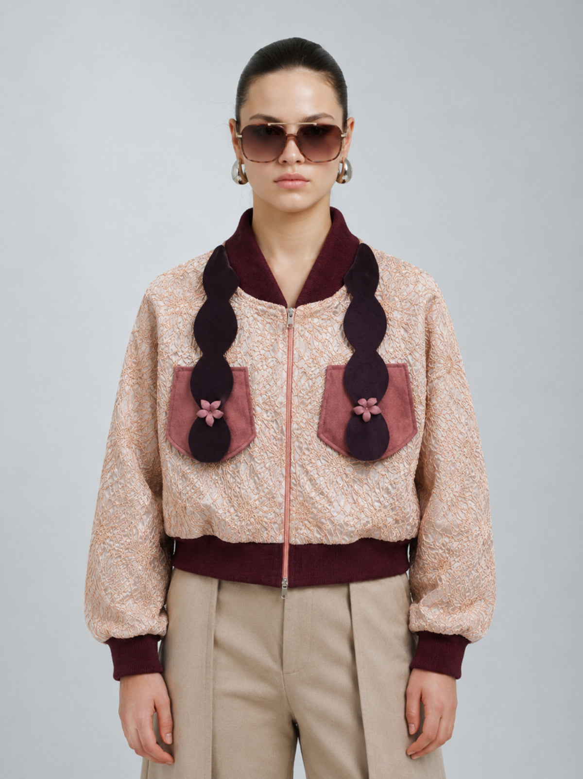 chamarra mujer casual bomber reversible Apollo