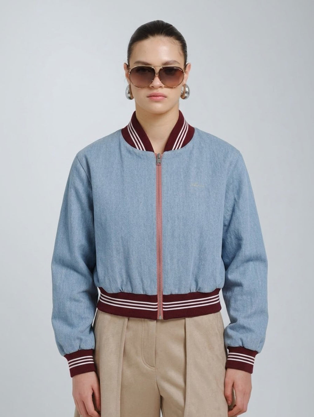 chamarra mujer casual bomber reversible Apollo
